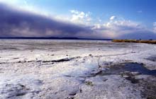 凍ったアムール湾