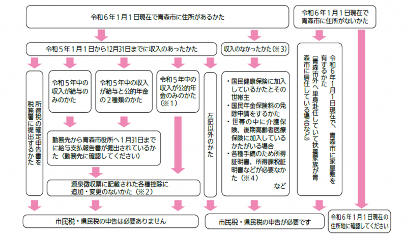 イラスト：申告確認図