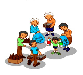 イラスト：集団回収を始めよう