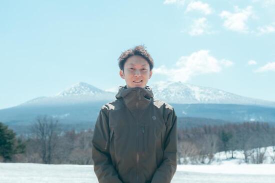 写真：角間隊員