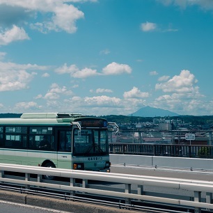 市営バスの画像