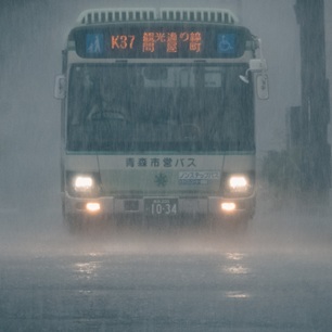 市営バスの画像