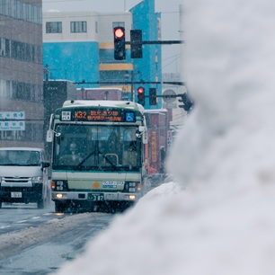 青森市営バスの画像