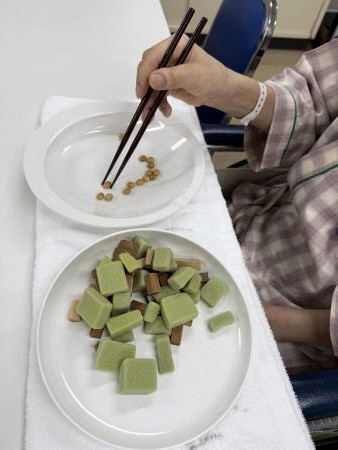 写真:日常生活活動練習の様子2