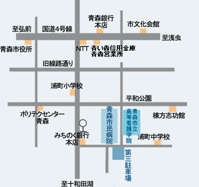 地図：周辺地図