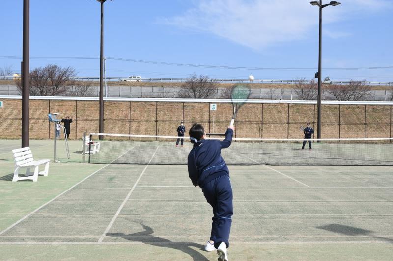 写真：テニス