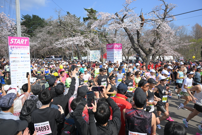 写真:2026桜マラソン