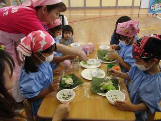 写真：食育