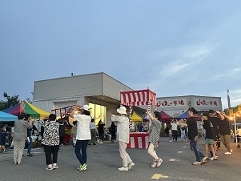 写真：浅虫地区の「浅虫音頭まつり」