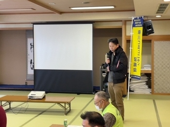 写真:除排雪支援隊壮行式及び防災訓練1