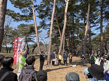 写真：開会式の様子