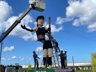 写真:シンボルかかし2