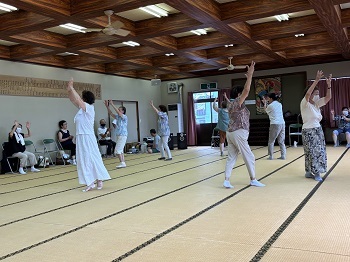写真:盆踊り教室2