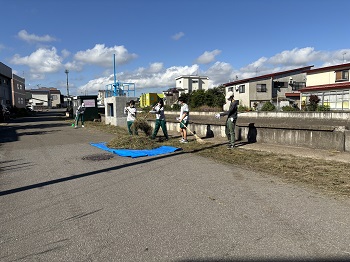 写真:沖館川クリーン大作戦2
