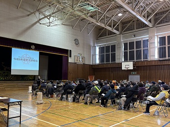 写真:防災研修会の様子