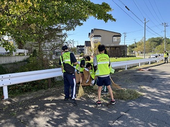写真：皆さん一生懸命取り組んでくれました