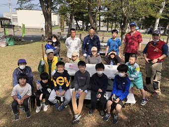 中央公園の掃除4