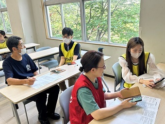 写真:スマホワークショップ