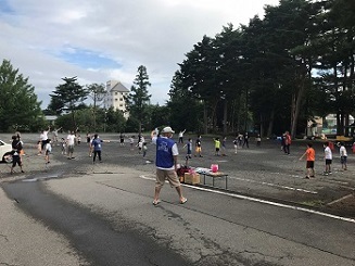 写真:20220723ラジオ体操1