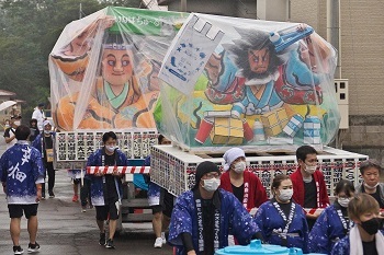 写真:20220820ヒルズねぶた1