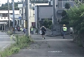 写真:20220823見守り活動1