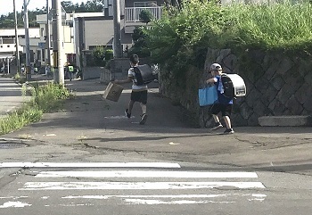 写真:20220823見守り活動2