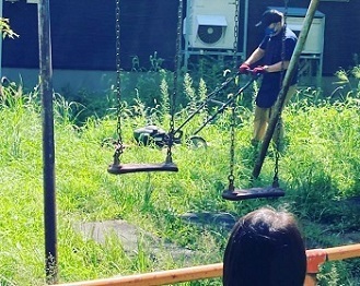 写真:20220904草刈り1