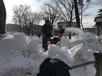 写真:20230109雪だるま広場1