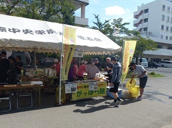 写真:R5がっぱら餅PRコーナー2
