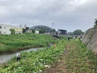 R7横内川の清掃4