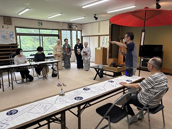 お茶会長挨拶写真