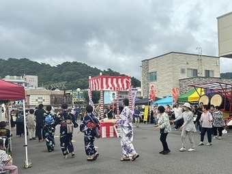 写真:浅虫音頭まつり1