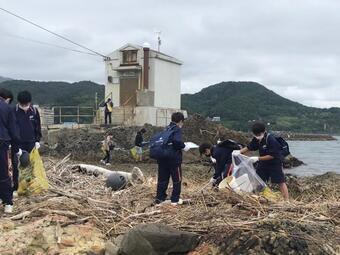 写真:2022浅虫海岸清掃2