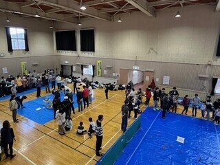 もちつき会の様子