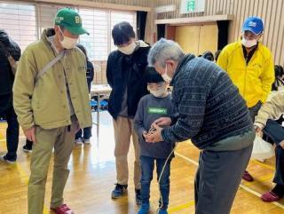 写真:三世代交流もちつき大会2