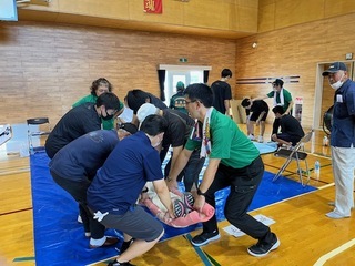 写真:地区連合町会防災訓練1