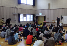 写真:三世代交流もちつき大会1