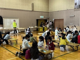 もちつき会の様子