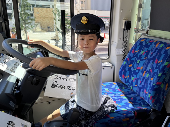 運転席乗車体験の画像