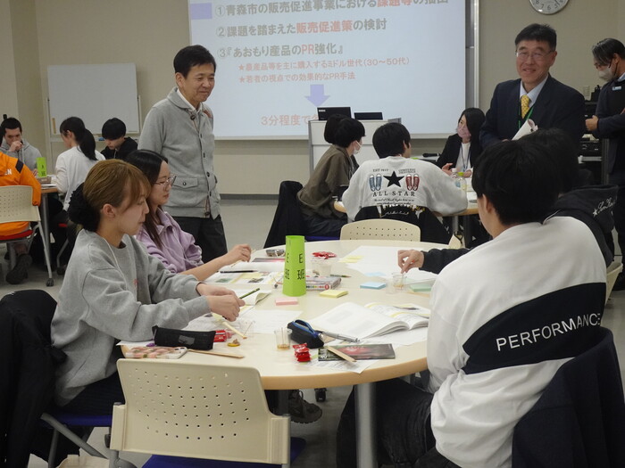 あおもり未来ミーティング（ワークショップ）の様子