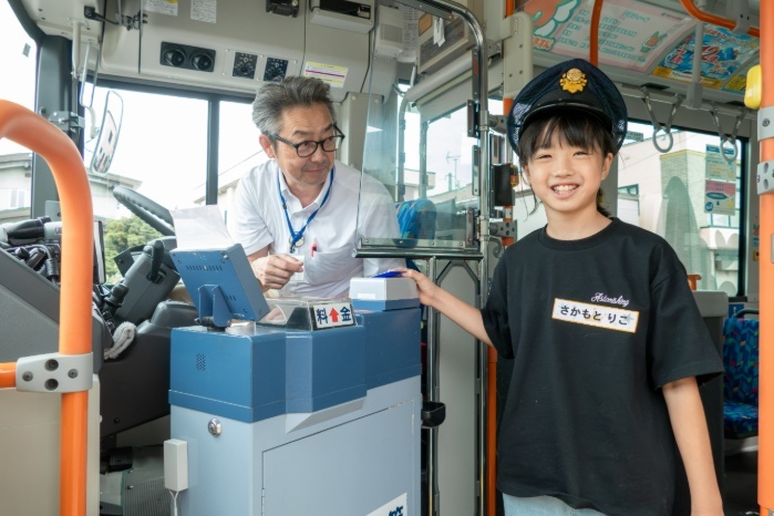 乗車体験の様子