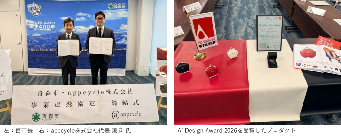 連携協定締結時の写真